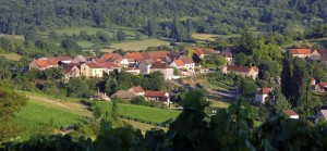 La Montagne de Brancion entre Tournus et Cluny ©D.Guilloux.