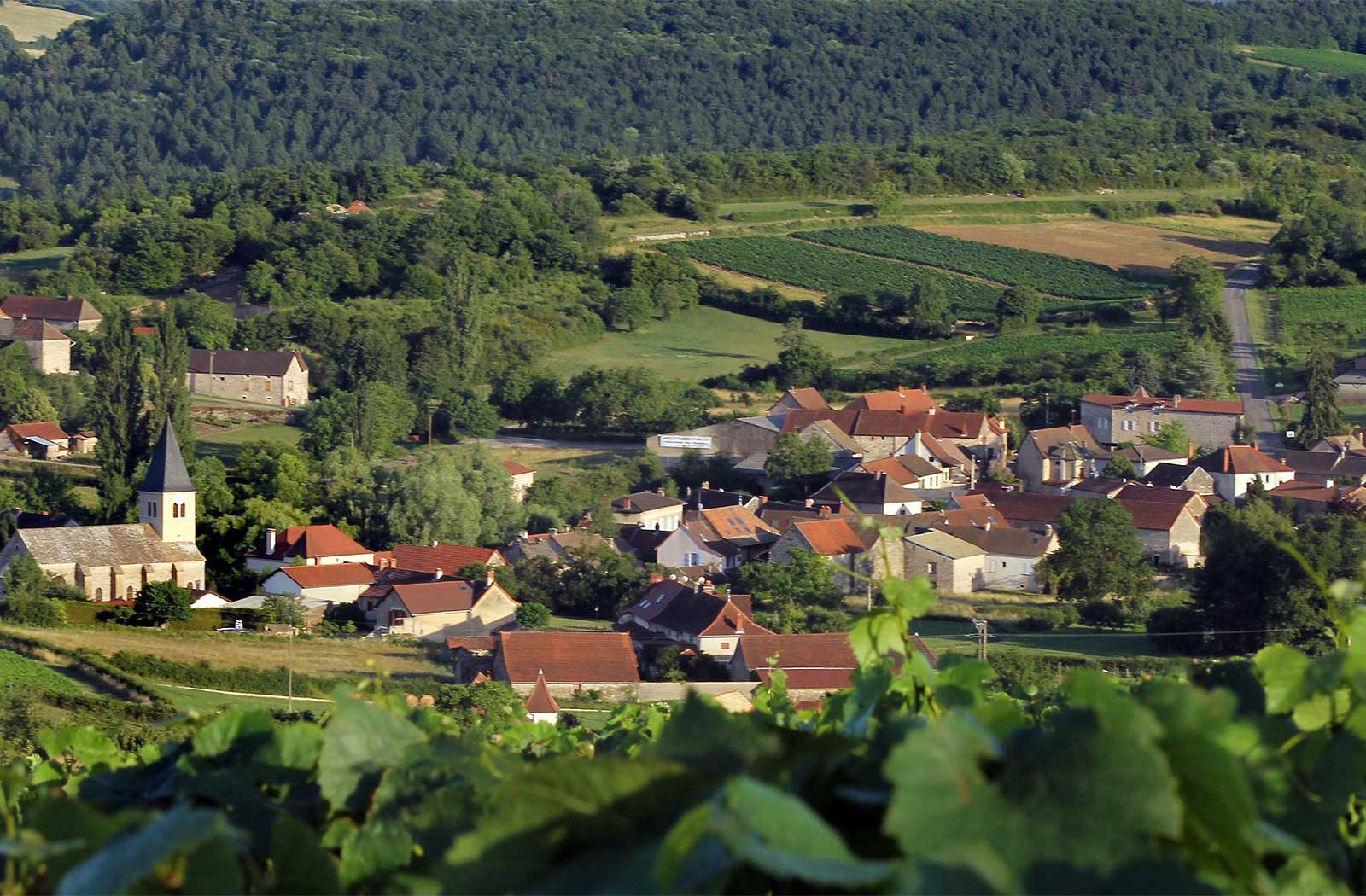 La Montagne de Brancion entre Tournus et Cluny