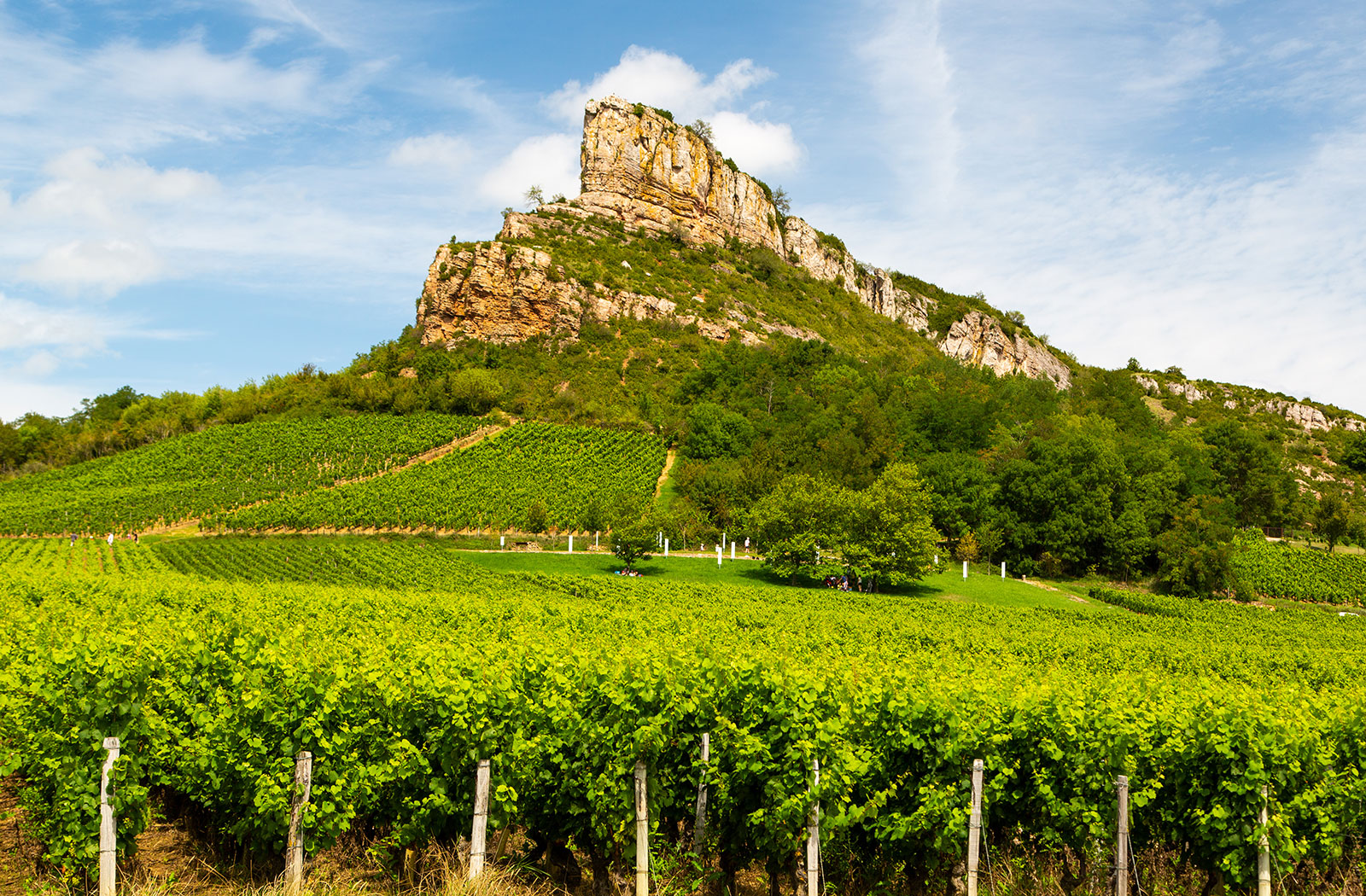 la montagne de brancion randonnée la roche de solutré